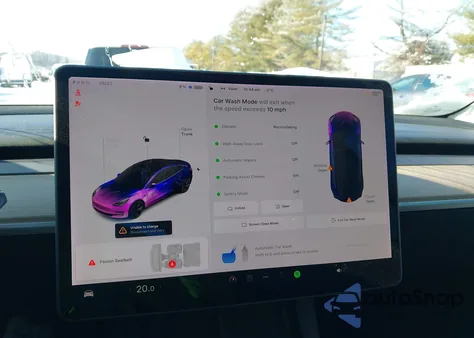 2021 Tesla Model 3 Long Range Dual Motor All-Wheel Drive z USA, uszkodzony, nr VIN 5YJ3E1EB9MF855382